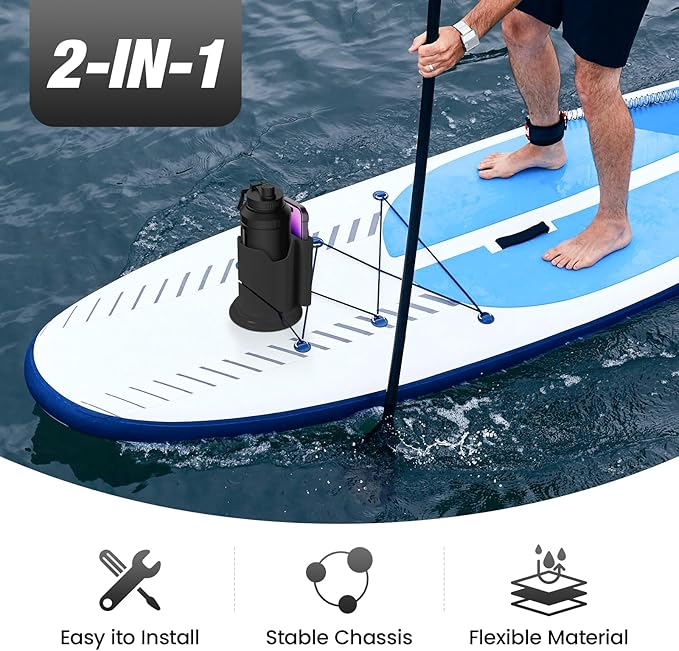 Kayak Cup Holder, Cup Paddle Board, Paddle Board Accessories Surfboards, Canoes and Kayak Accessories for Types of Cup Bottle Drink
