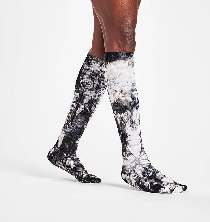 Nurse Mates Women's Calf Socks | 12-14 mmHg Compression | Superior Support & Comfort | 1 Pair