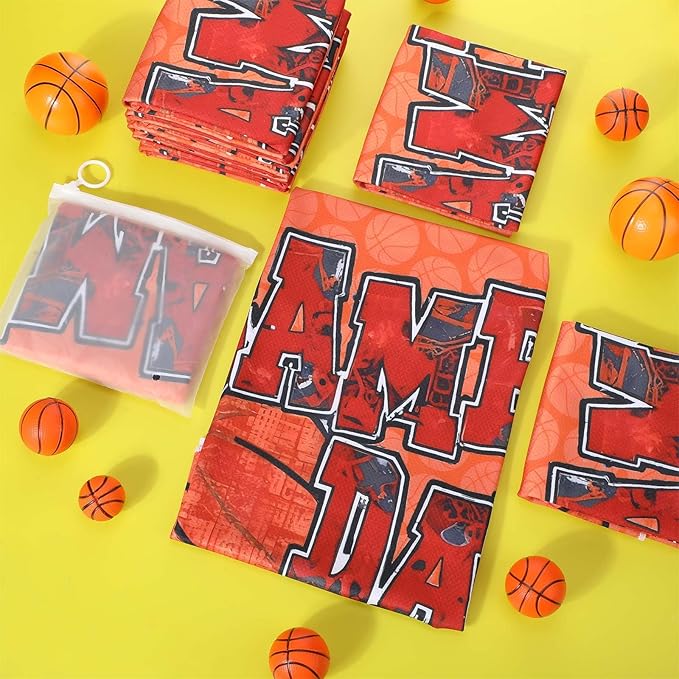 12 Pcs Basketball Game Day Accessories Basketball Cooling Towels Ball Team Gift Microfiber Breathable Chilly Towel 35" x 15" Sports Soft Ice Towel for Coach Training