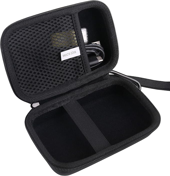 Hard EVA Carrying Storage Case Compatible with Canon PowerShot SX740 HS/SX730/SX720/SX620/G7X Digital Camera, Point and Shoot Vlogging Camera Protective Travel storage box (black)