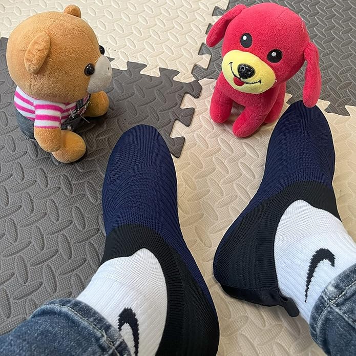 ditont Non-Slip Indoor House Slippers Lightweight Comfortable Grip House Home Shoes for Men Women