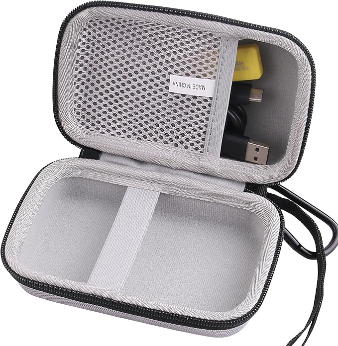 Hard EVA Carrying Storage Case Compatible with Canon PowerShot SX740 HS/SX730/SX720/SX620/G7X Digital Camera, Point and Shoot Vlogging Camera Protective Travel storage box (grey)