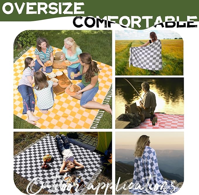 Breathable Bedspread Woven Blanket Extra Large Lightweight Soft Cooling Hot Sleeper Throw Tween Queen Full Size Quilt Thin Comforter Summer Ice Cold Sheet Bed Decor Bedroom Decorative Checkered Grey