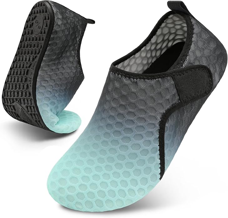 Scurtain Barefoot Water Shoes for Women Men Beach Swim Aqua Socks Summer Quick-Dry Sandals Slippers