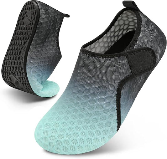 Scurtain Barefoot Water Shoes for Women Men Beach Swim Aqua Socks Summer Quick-Dry Sandals Slippers