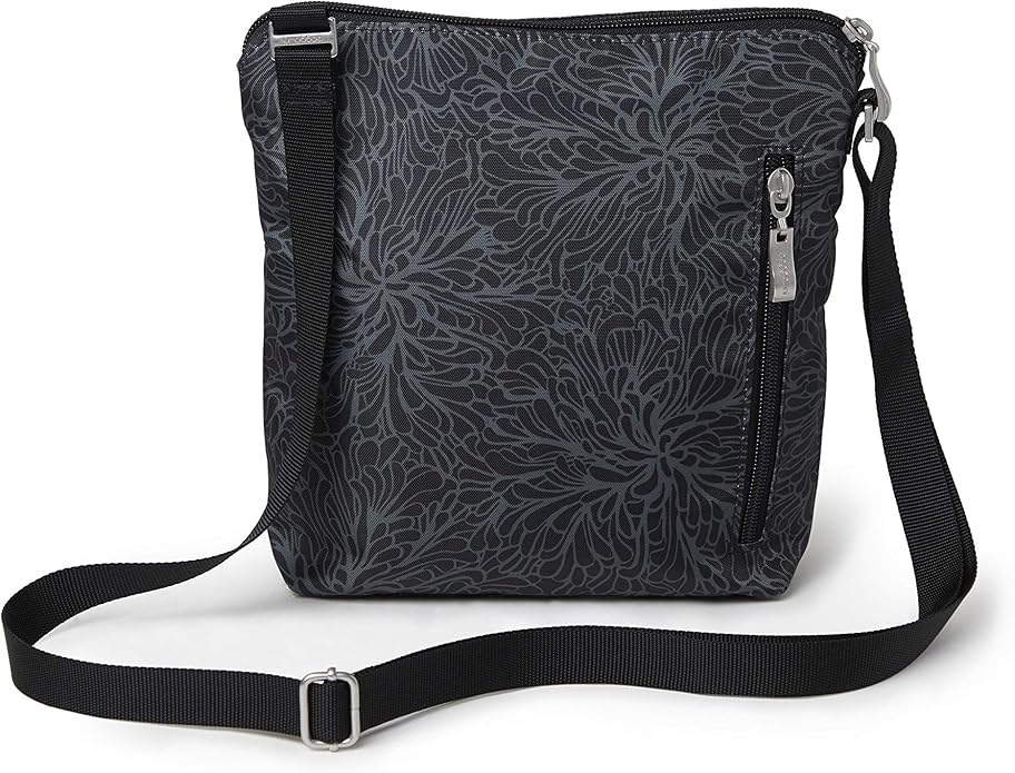 Baggallini Pocket Crossbody Bags for Women 8x8 Small Lightweight Durable Water-resistant Travel Purse W/Rfid
