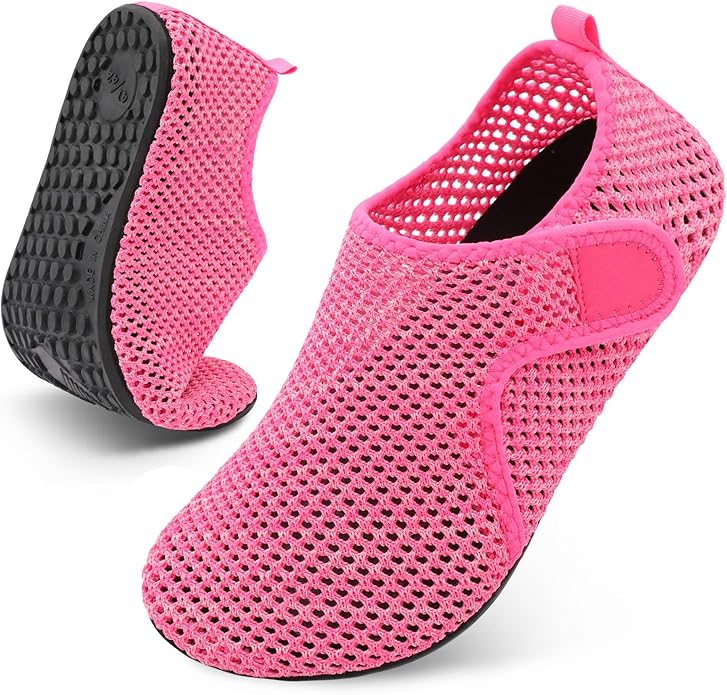 Scurtain Barefoot Water Shoes for Women Men Beach Swim Aqua Socks Summer Quick-Dry Sandals Slippers