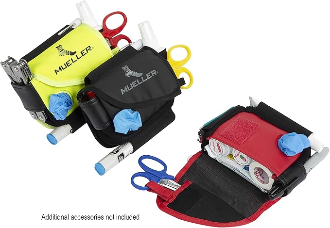 Mueller Sports Medicine Medi Kit PPE ProPack Bag Only for Men and Women, Athletic Training Kit, Medical Supply Bag for Sports Teams, Compact Medical Waist Pack, Waterproof