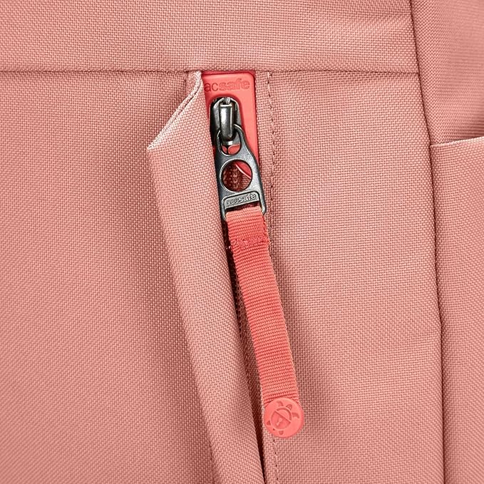 Pacsafe GO 15L Anti Theft Backpack, Rose