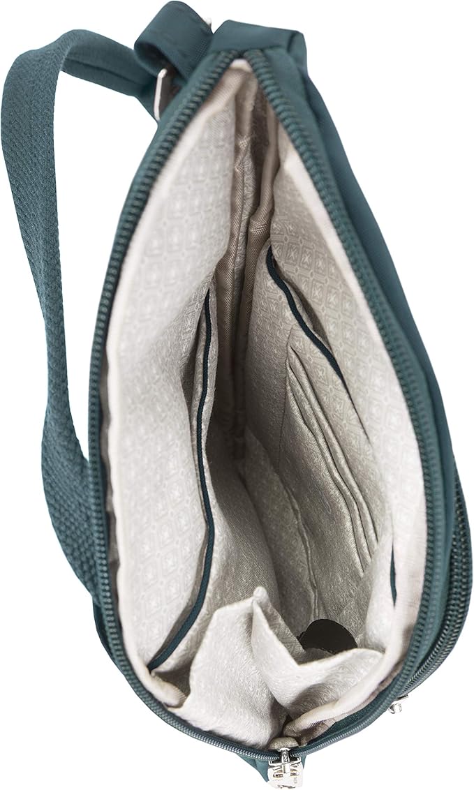 Travelon: Essentials - Anti-Theft - Compact Crossbody Bag - Peacock