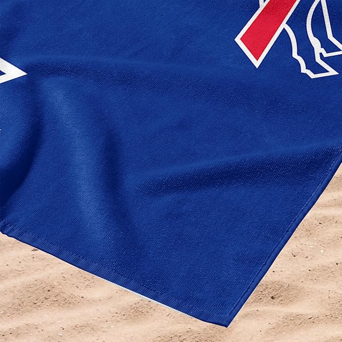 Northwest NFL Oversized Microfiber Beach Towel, 60 x 70 Inches – Quick Dry, Sand Resistant, Lightweight, Highly Absorbent, Shibori Design