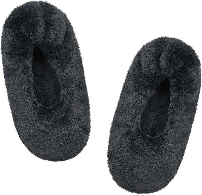 DICUIRD Women's Ballerina Slippers Lightweight House Slippers with Stretchable Heel Design