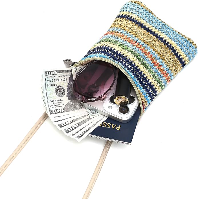 Small Crossbody Women Cell Phone Purse Wallet Bag With Shoulder Strap