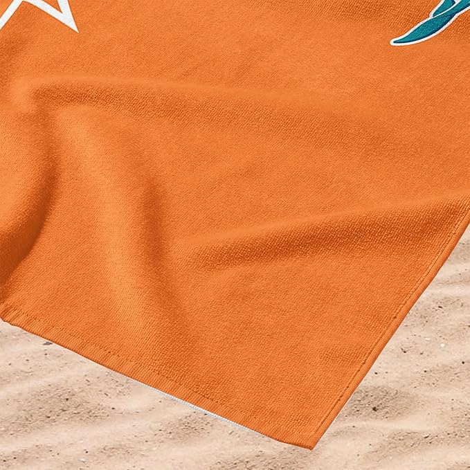 Northwest NFL Oversized Microfiber Beach Towel, 60 x 70 Inches – Quick Dry, Sand Resistant, Lightweight, Highly Absorbent, Shibori Design