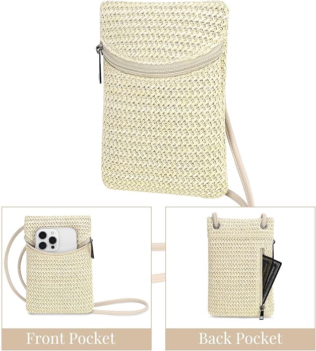 Small Crossbody Women Cell Phone Purse Wallet Bag With Shoulder Strap