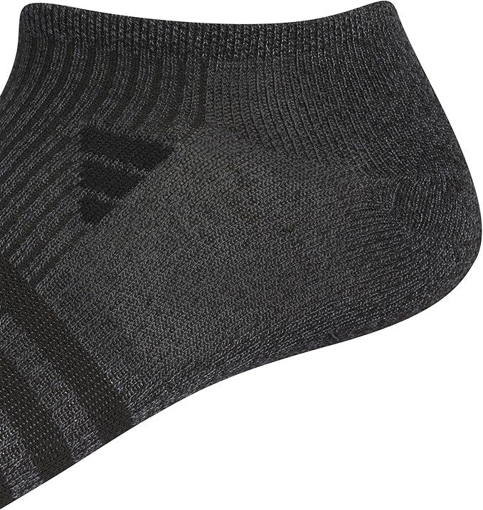 adidas Men's Superlite No Show Socks (6 Pairs) Lightweight & Breathable