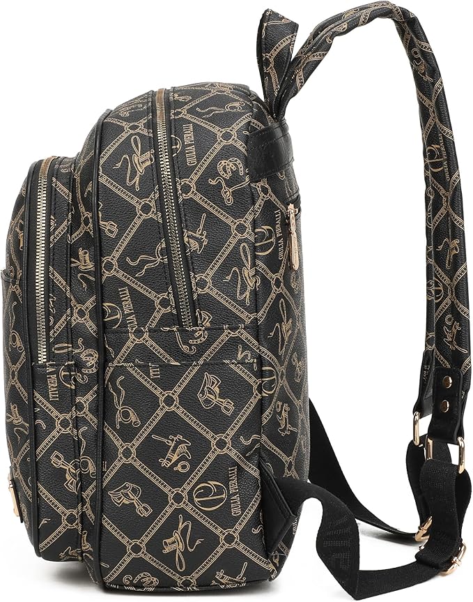 MKP COLLECTION Elegant Women's Backpack Purse - Premium Anti-Scratch Vegan Leather Fashion Daypack with Multi-Pocket Organizer - Stylish Travel & Work Rucksack for Ladies