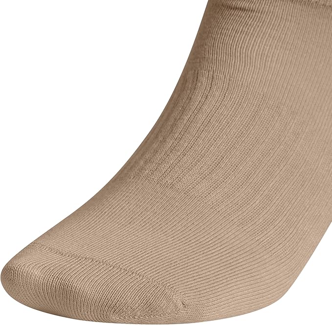 adidas Men's Superlite No Show Socks (6 Pairs) Lightweight & Breathable