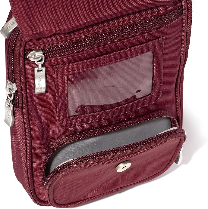 Baggallini Journey Crossbody Bags for Women 9x6 Small Lightweight Travel Handbag W/RFID
