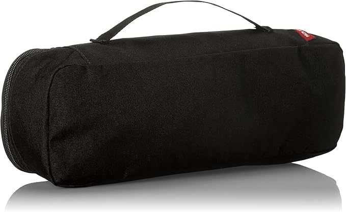 Eagle Creek Pack-It Tube Cube - Small Packing Cube for Suitcases with Two-Way Zipper, Quick-Grab Handle, and Mesh Top for Visibility and Breathability, Black