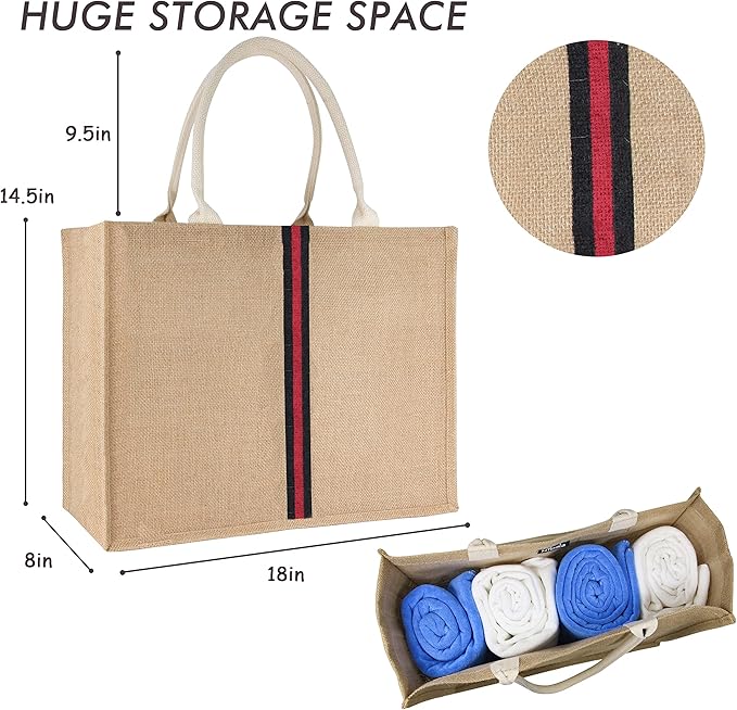 Hibala Woven Large Beach Bag Straw Beach Tote Handmade Weaving Shoulder Tassel Bag Handbag