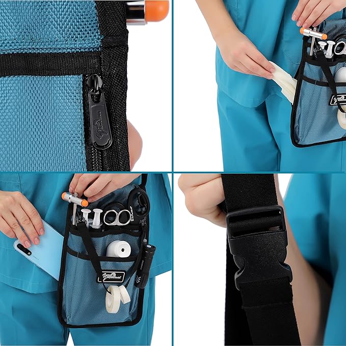 Nurse Fanny Pack Work Kit Practical Waist Bag Nurse Utility Belt Organizer