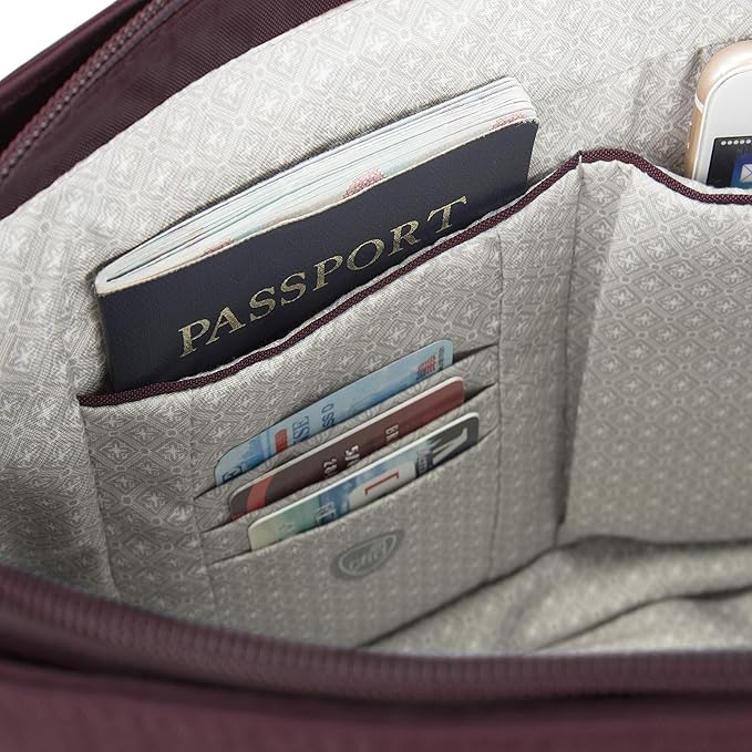 Travelon Anti-Theft Essentials Patch Pocket Crossbody Bag