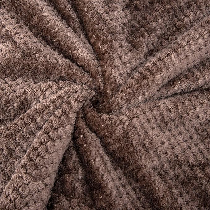 Fuzzy Sherpa Reversible Blanket for Baby, Soft Warm Cozy Coral Fleece Toddler, Infant or Newborn Reversible Blanket for Crib, Stroller, Travel, 30”×40”, Eagle Grey