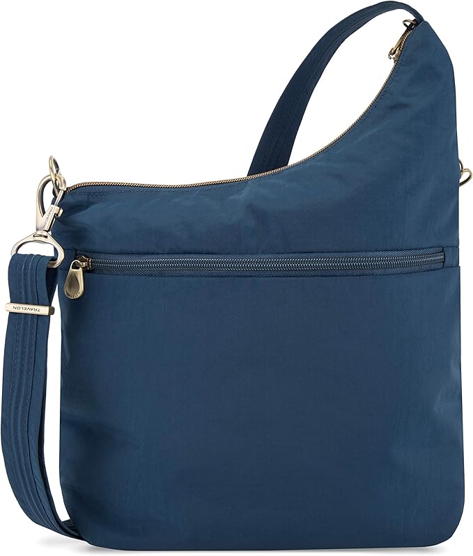 Travelon Anti-Theft Signature 3 Compartment Crossbody Bag