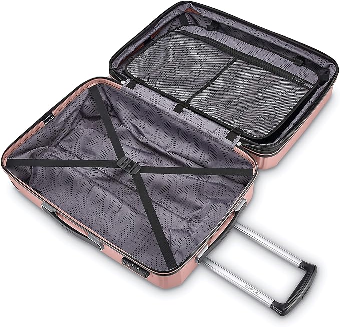 Samsonite Winfield 3 DLX Hardside Luggage with Spinners, Carry-On 20-Inch, Rose