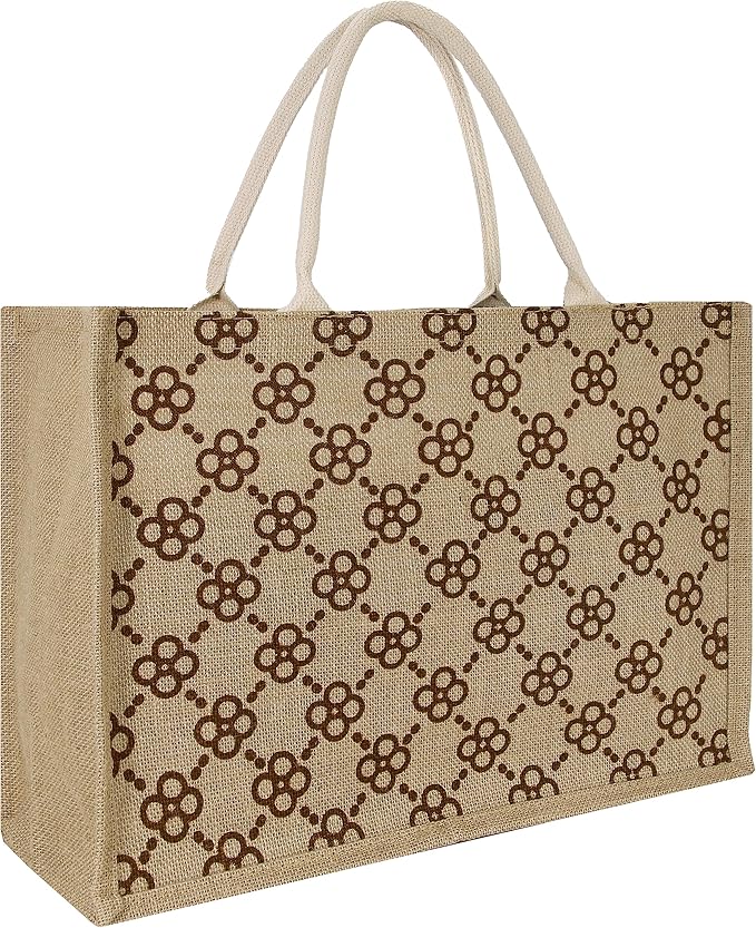 Hibala Woven Large Beach Bag Straw Beach Tote Handmade Weaving Shoulder Tassel Bag Handbag