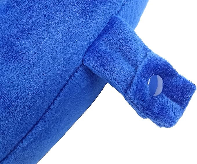 Kids Travel Neck Pillow - Cozy Soft Microfiber,Compact Design for Airplane,Car Seat,or Toddler Travel Support – Blue,(Pack of 12)