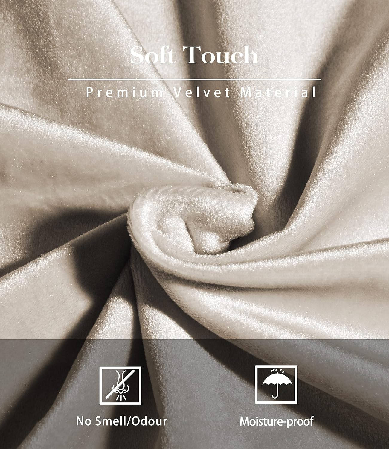 TAIMY Mini Jewelry Travel Case, Velvet Small Travel Jewelry Box, Portable Jewelry Travel Organizer Box for Rings Earrings Necklaces, Gifts for Women Girls(Beige)