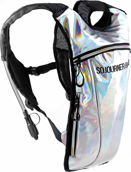 Sojourner Rave Hydration Pack - Hydration Backpack - Hydropack with 2L Bladder - Water Backpack for Festivals, Hiking, Running, Biking and More