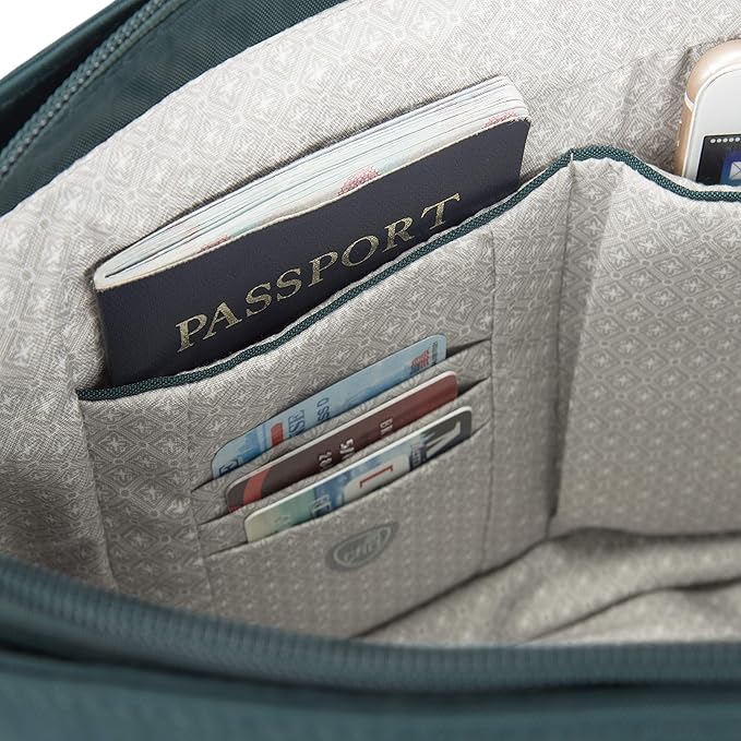 Travelon Anti-Theft Essentials Patch Pocket Crossbody Bag