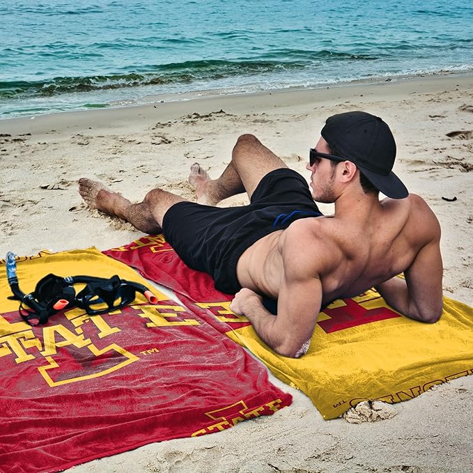 Northwest NCAA Unisex-Adult Microfiber Beach Towel
