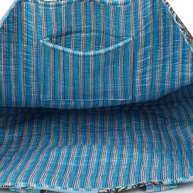 Marubhumi Women Lightweight Travel Bag Purse Cotton Shoulder Tote Bag For Shopping Grocery & Beach Bag