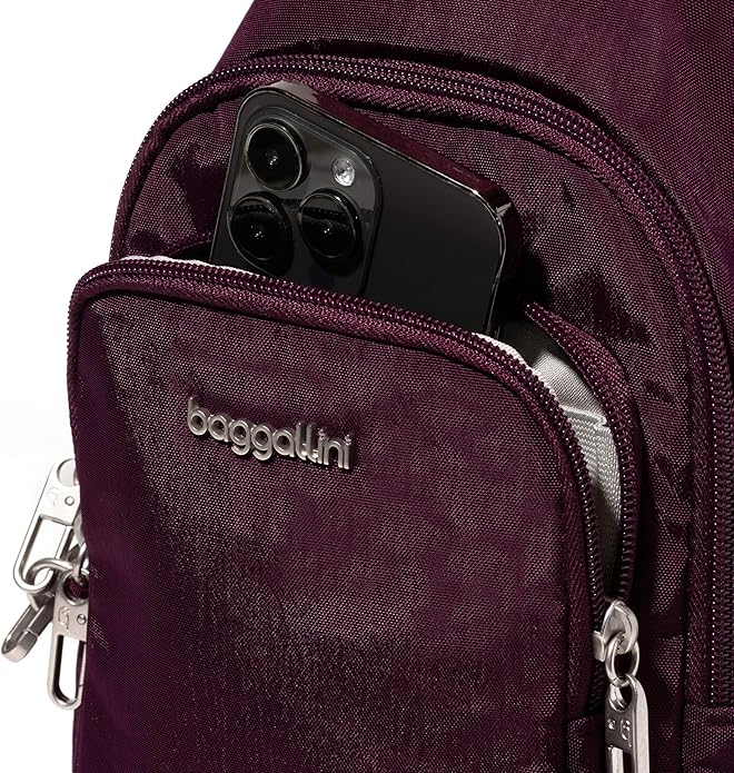 Baggallini womens Securtex Anti-theft Daytripper Sling
