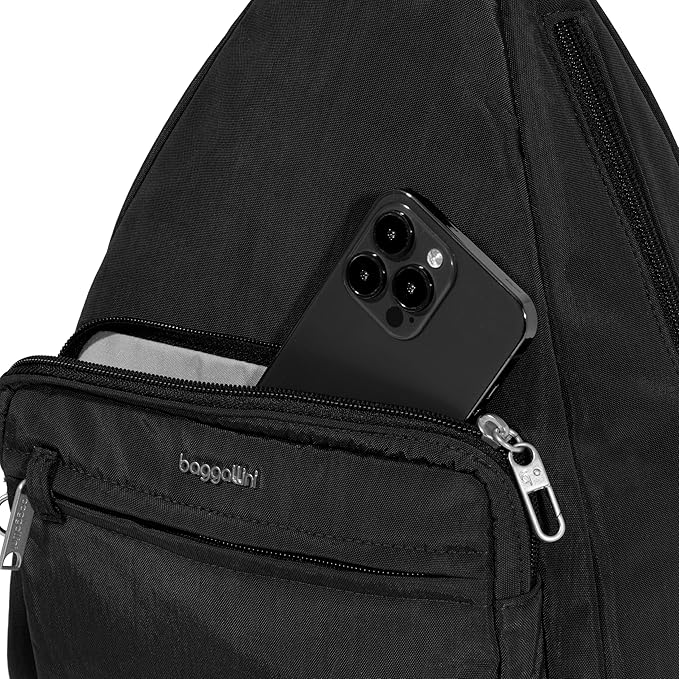 Baggallini womens Securtex Anti-theft Vacation Convertible Sling