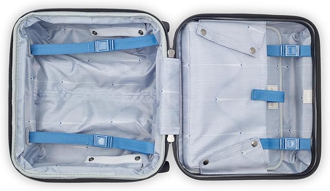 DELSEY PARIS Cruise 3.0 Hardside Underseater Carry On Luggage with 2 Wheels, Graphite