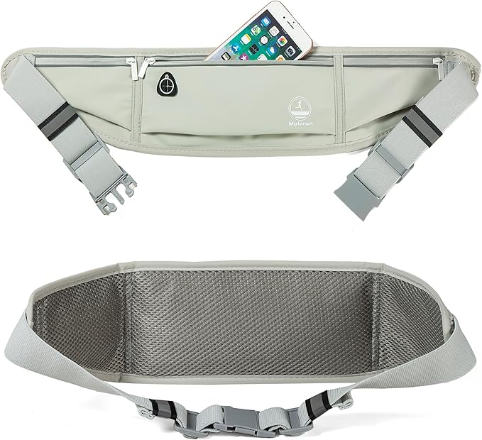Running Belt Fanny Packs for Women Men Slim Waist Pack Money Belt Phone Holder for Running