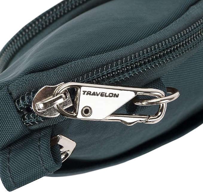 Travelon: Essentials - Anti-Theft - Compact Crossbody Bag - Peacock