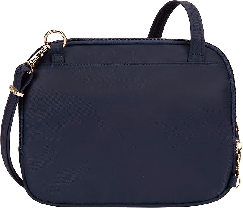 Travelon Women's Anti-theft Tailored East/West Organizer Chrossbody