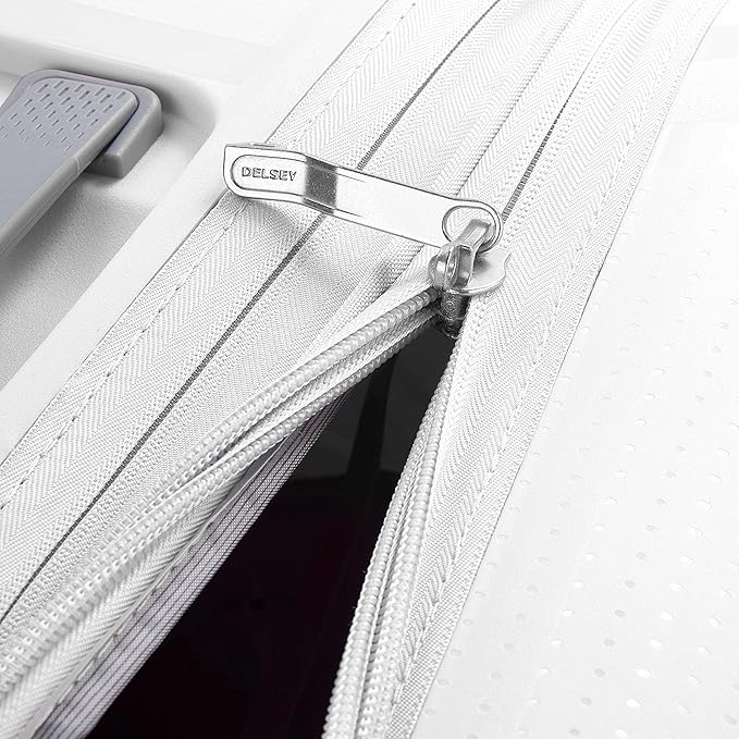DELSEY PARIS Clavel Hardside Expandable Luggage with Spinner Wheels, White, 2-Piece Set (19/30)