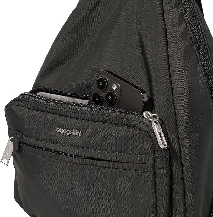 Baggallini womens Securtex Anti-theft Vacation Convertible Sling