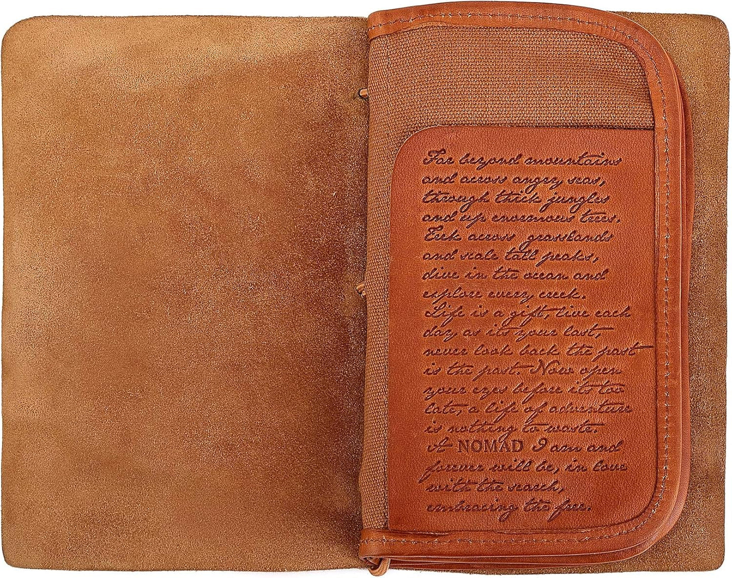 Genuine Leather Nomad Organizer Travel Wallet | Women's Wallet Clutch Passport Holder