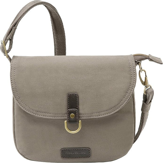 Travelon Anti-Theft Courier Saddle Crossbody