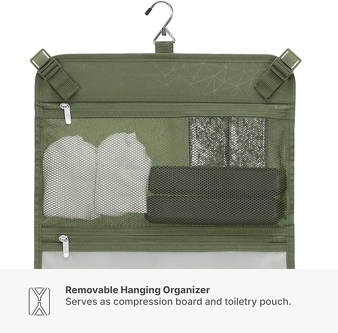 Traveler's Choice Edinburgh II Hardside Spinner Luggage, TSA Lock, Green, 2 Piece Set (21/29)