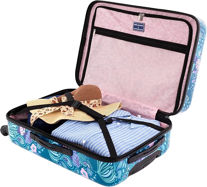 Bella Caronia 3 Piece or 20" Carry-On Voguish Luggage Set, Desert Pattern, 20" Carry-On