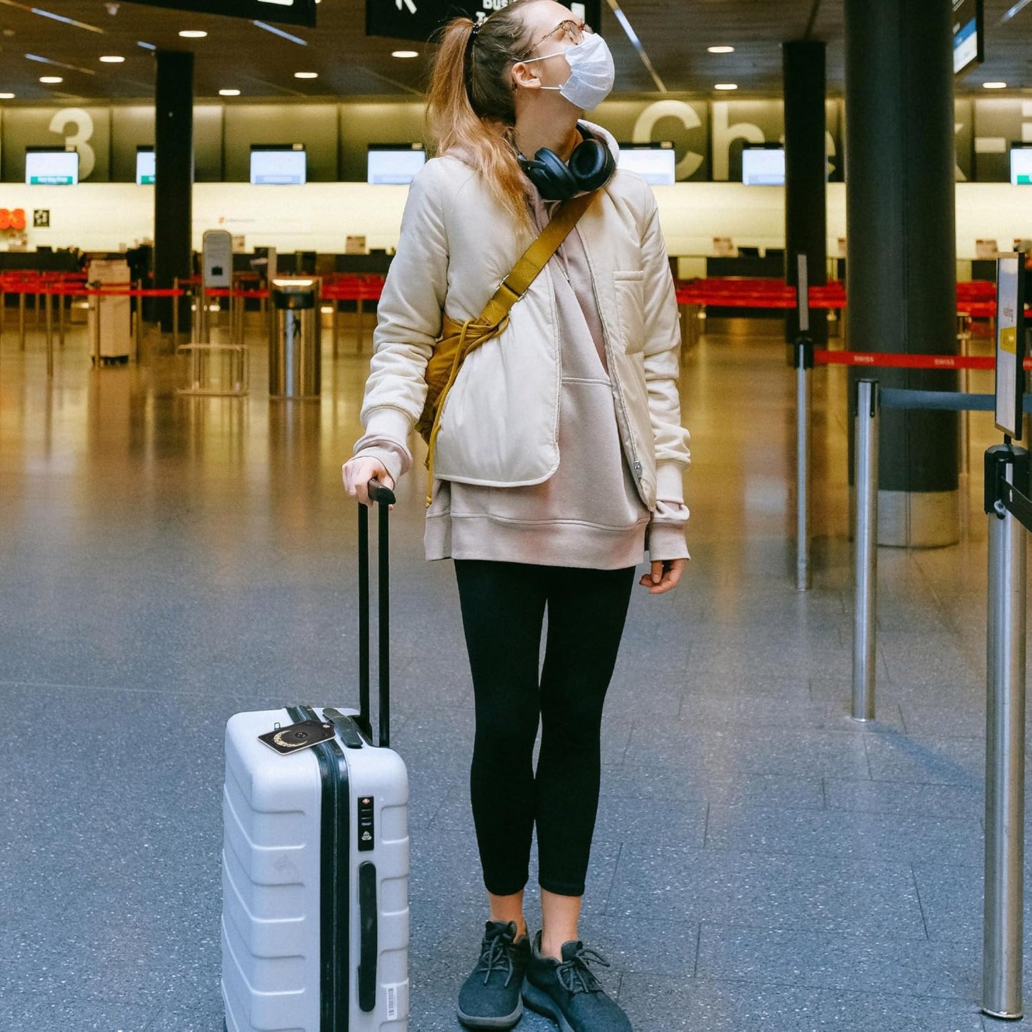 2 Pack Luggage Tags for Suitcase Moonlight in Vintage Engraving Leather Stainless Steel Loop Label Tags for Women Men Travel Bag Suitcase with Privacy Cover Name ID Card